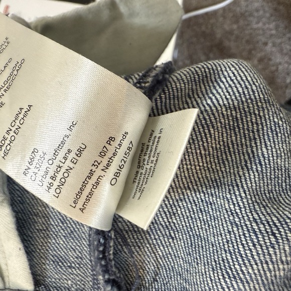 Maeve Anthropologie BOMBSHELL JEANS Women 31 Slim Straight High‎ Rise Blue 32054 - Picture 12 of 13
